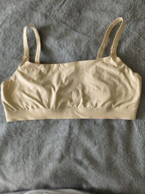 SKIMS  Nursing Pumping Maternity Beige Seamless Bralette 2X Baby EverydayWear